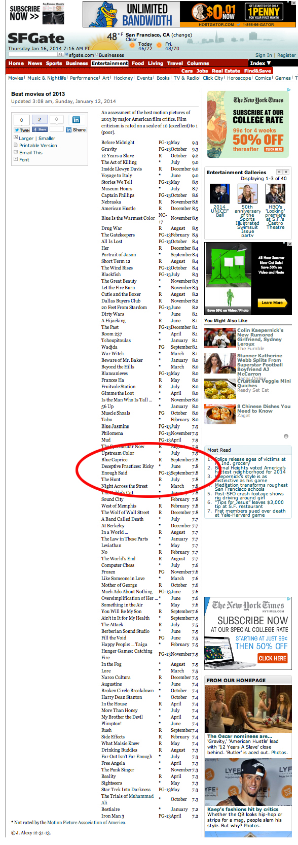 SF GATE FILM LIST WEB IMAGE