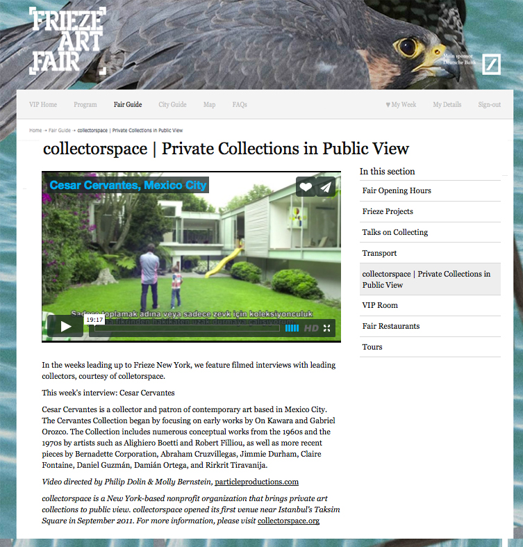 Frieze CERVANTES still