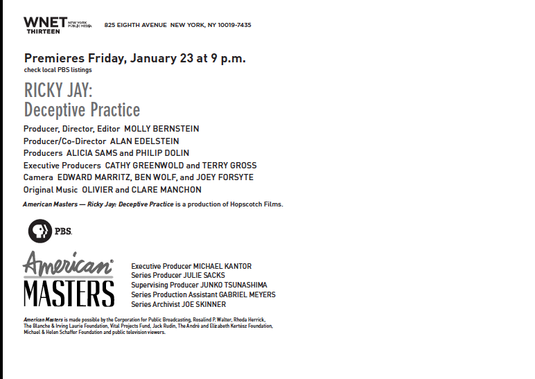 Am Masters back of Card